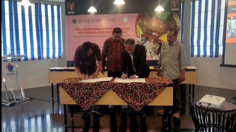 Penandatanganan MoU antara PT Mazano Daya Rekayasa dengan Jurusan Kehutanan Fakultas Pertanian dan Peternakan Universitas Muhammadiyah Malang